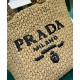 Replica Prada Small Raffia Tote Bag Apricot Replica Prada Small Raffia Tote Bag Apricot