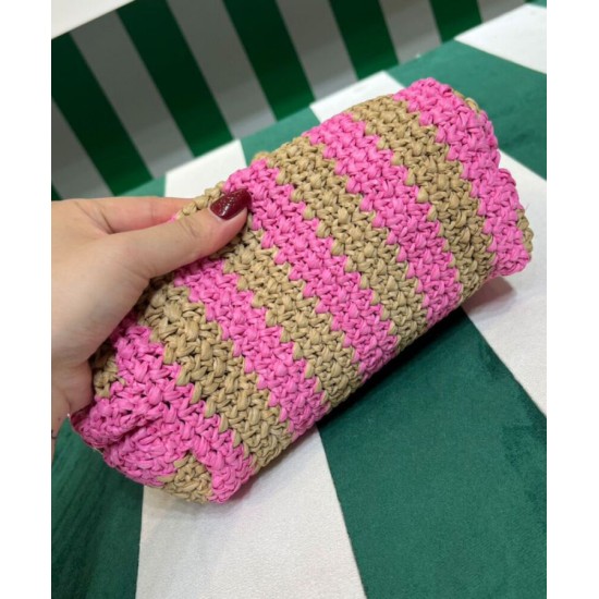 Replica Prada Small Raffia Tote Bag Peachblow Replica Prada Small Raffia Tote Bag Peachblow