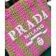 Replica Prada Small Raffia Tote Bag Peachblow Replica Prada Small Raffia Tote Bag Peachblow