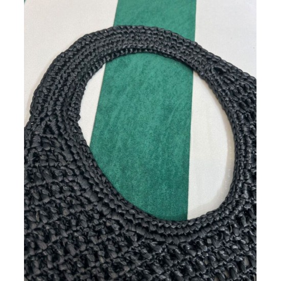 Fake Prada Raffia Tote Bag Black Replica Fake Prada Raffia Tote Bag Black Replica