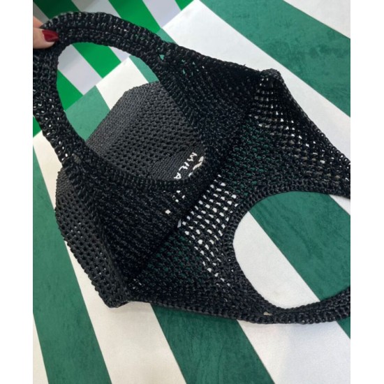 Fake Prada Raffia Tote Bag Black Replica Fake Prada Raffia Tote Bag Black Replica