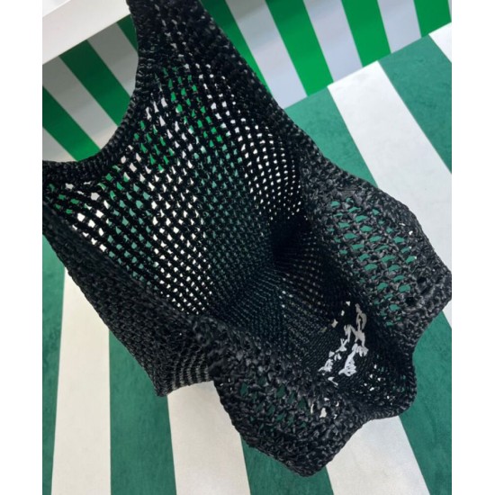 Fake Prada Raffia Tote Bag Black Replica Fake Prada Raffia Tote Bag Black Replica