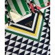 Replica Prada Symbole Jacquard Fabric Handbag Dark Blue Replica Prada Symbole Jacquard Fabric Handbag Dark Blue