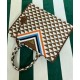 Replica Prada Symbole Jacquard Fabric Handbag Coffee Replica Prada Symbole Jacquard Fabric Handbag Coffee