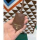Replica Prada Symbole Jacquard Fabric Handbag Coffee Replica Prada Symbole Jacquard Fabric Handbag Coffee