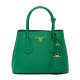 Replica Prada Double Saffiano Leather Mini Bag Green Replica Prada Double Saffiano Leather Mini Bag Green