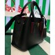 Replica Prada Double Saffiano Leather Mini Bag Black Fake Prada Double Saffiano Leather Mini Bag Black Replica