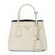 Replica Prada Double Saffiano Leather Mini Bag Cream Replica Prada Double Saffiano Leather Mini Bag Cream
