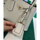 Replica Prada Double Saffiano Leather Mini Bag Cream Replica Prada Double Saffiano Leather Mini Bag Cream