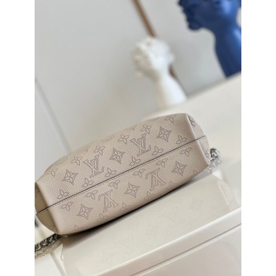 Fake Louis Vuitton Why Knot PM Bag Mahina Leather M20701 Replica Fake Louis Vuitton Why Knot PM Bag Mahina Leather M20701 Replica