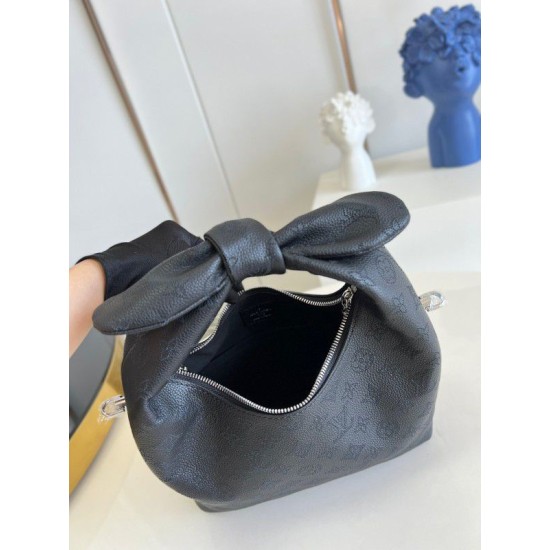 Fake Louis Vuitton Why Knot PM Bag Mahina Leather M20703 Replica Replica Louis Vuitton Why Knot PM Bag Mahina Leather M20703