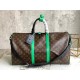 Replica Louis Vuitton Keepall Bandouliere 50 Bag Monogram Green M46259