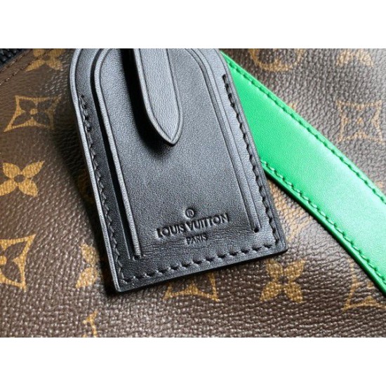Replica Louis Vuitton Keepall Bandouliere 50 Bag Monogram Green M46259