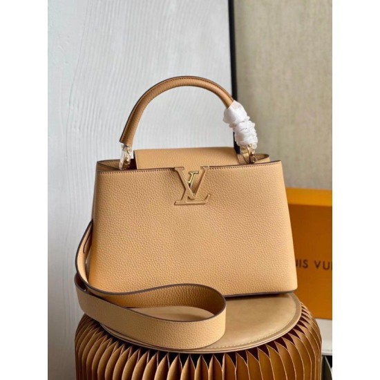 Replica Louis Vuitton Capucines MM Bag In Taurillon Leather M59227 Replica Louis Vuitton Capucines MM Bag In Taurillon Leather M59227
