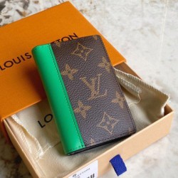 Replica Louis Vuitton Pocket Organizer Monogram Macassar Canvas M81536