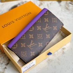 Fake Louis Vuitton Brazza Wallet Monogram Macassar Canvas M81538 Replica