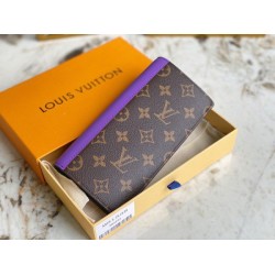 Fake Louis Vuitton Brazza Wallet Monogram Macassar Canvas M81538 Replica