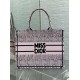 Fake Dior Medium Book Tote Bag Pink Miss Dior Allover Embroidery Replica Replica Dior Medium Book Tote Bag Pink Miss Dior Allover Embroidery