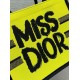 Fake Dior Medium Book Tote Bag Yellow and Blue Miss Dior Graffiti Embroidery Replica Replica Dior Medium Book Tote Bag Yellow and Blue Miss Dior Graffiti Embroidery