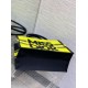 Fake Dior Medium Book Tote Bag Yellow and Blue Miss Dior Graffiti Embroidery Replica Replica Dior Medium Book Tote Bag Yellow and Blue Miss Dior Graffiti Embroidery