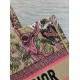 Replica Dior Medium Dioriviera Book Tote Raffia with Pink Toile de Jouy Sauvage Embroidery Fake Dior Medium Dioriviera Book Tote Raffia with Pink Toile de Jouy Sauvage Embroidery Replica