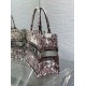 Fake Dior Medium Book Tote Bag Dior 4 Saisons Hiver Soleil Embroidery Replica Fake Dior Medium Book Tote Bag Dior 4 Saisons Hiver Soleil Embroidery Replica