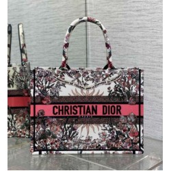 Replica Dior Medium Book Tote Bag Dior 4 Saisons Printemps Soleil Embroidery Replica Dior Medium Book Tote Bag Dior 4 Saisons Printemps Soleil Embroidery
