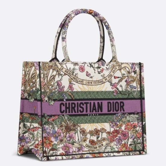 Fake Dior Medium Book Tote Bag Dior 4 Saisons Été Soleil Embroidery Replica Replica Dior Medium Book Tote Bag Dior 4 Saisons Été Soleil Embroidery