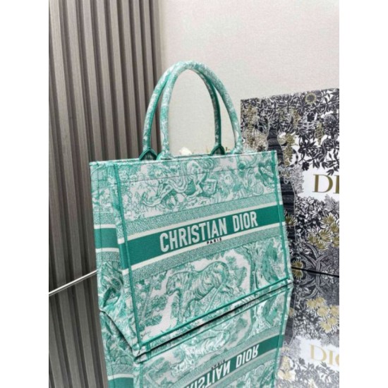 Replica Dior Medium Dioriviera Book Tote Aquamarina Toile de Jouy Embroidery Fake Dior Medium Dioriviera Book Tote Aquamarina Toile de Jouy Embroidery Replica