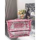 Replica Dior Medium Dioriviera Book Tote Pink Toile de Jouy Embroidery Replica Dior Medium Dioriviera Book Tote Pink Toile de Jouy Embroidery
