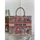 Replica Dior Large Dioriviera Book Tote Raffia with Pink Toile de Jouy Sauvage Embroidery Replica Dior Large Dioriviera Book Tote Raffia with Pink Toile de Jouy Sauvage Embroidery