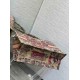 Replica Dior Large Dioriviera Book Tote Raffia with Pink Toile de Jouy Sauvage Embroidery Replica Dior Large Dioriviera Book Tote Raffia with Pink Toile de Jouy Sauvage Embroidery