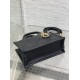 Replica Dior Mini Book Tote Bag with Strap Black Macrocannage Calfskin Fake Dior Mini Book Tote Bag with Strap Black Macrocannage Calfskin Replica
