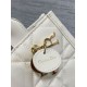 Replica Dior Mini Book Tote Bag with Strap White Macrocannage Calfskin Replica Dior Mini Book Tote Bag with Strap White Macrocannage Calfskin
