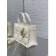 Replica Dior Mini Book Tote Bag with Strap White Macrocannage Calfskin Replica Dior Mini Book Tote Bag with Strap White Macrocannage Calfskin