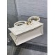Replica Dior Mini Book Tote Bag with Strap White Macrocannage Calfskin Replica Dior Mini Book Tote Bag with Strap White Macrocannage Calfskin