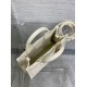 Replica Dior Mini Book Tote Bag with Strap White Macrocannage Calfskin Replica Dior Mini Book Tote Bag with Strap White Macrocannage Calfskin