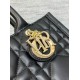 Replica Dior Small Book Tote Bag with Strap Black Macrocannage Calfskin Fake Dior Small Book Tote Bag with Strap Black Macrocannage Calfskin Replica