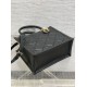 Replica Dior Small Book Tote Bag with Strap Black Macrocannage Calfskin Fake Dior Small Book Tote Bag with Strap Black Macrocannage Calfskin Replica