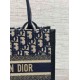 Replica Dior Small Book Tote Bag with Strap Blue Dior Oblique Replica Dior Small Book Tote Bag with Strap Blue Dior Oblique