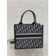 Replica Dior Small Book Tote Bag with Strap Blue Dior Oblique Replica Dior Small Book Tote Bag with Strap Blue Dior Oblique