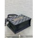 Replica Dior Small Book Tote Bag with Strap Blue Dior Oblique Replica Dior Small Book Tote Bag with Strap Blue Dior Oblique