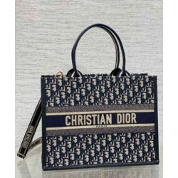 Replica Dior Medium Book Tote Bag with Strap Blue Dior Oblique Replica Dior Medium Book Tote Bag with Strap Blue Dior Oblique
