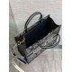 Replica Dior Medium Book Tote Bag with Strap Plan de Paris Embroidery and Black Calfskin Replica Dior Medium Book Tote Bag with Strap Plan de Paris Embroidery and Black Calfskin