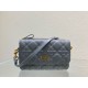 Fake Dior Caro Pouch Cloud Blue Cannage Calfskin Replica Replica Dior Caro Pouch Cloud Blue Cannage Calfskin