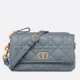 Fake Dior Caro Pouch Cloud Blue Cannage Calfskin Replica Replica Dior Caro Pouch Cloud Blue Cannage Calfskin