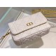 Fake Dior Caro Pouch White Cannage Calfskin Replica Replica Dior Caro Pouch White Cannage Calfskin