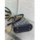 Replica Dior C'est Small Bag Blue Oblique Jacquard Replica Dior C'est Small Bag Blue Oblique Jacquard