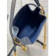 Replica Dior C'est Medium Bag Blue Denim Oblique Jacquard Replica Dior C'est Medium Bag Blue Denim Oblique Jacquard