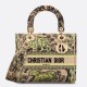 Replica Dior Dioriviera Lady D-Lite Medium Bag Raffia with Lime Toile de Jouy Sauvage Embroidery Replica Dior Dioriviera Lady D-Lite Medium Bag Raffia with Lime Toile de Jouy Sauvage Embroidery